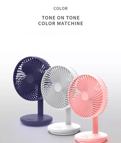 Rechargeable Mini USB Desktop Fan | Bowlift