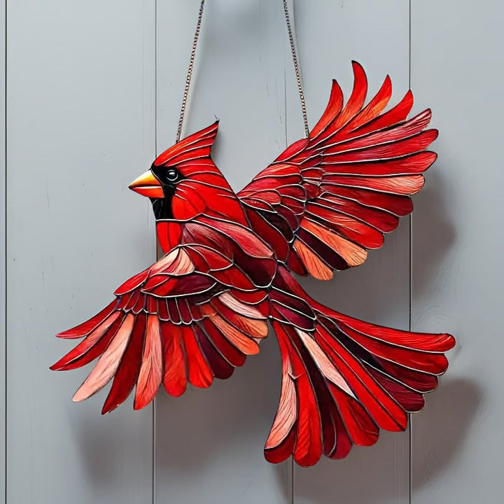BowLift | Winged Cardinal Christmas Ornaments