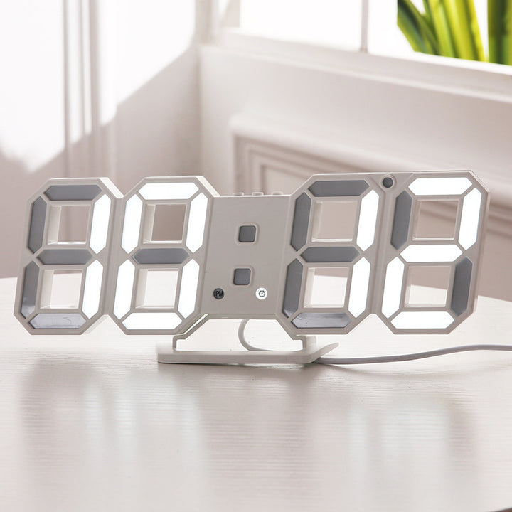 Digital alarm clock with XXL LED display Bowlift