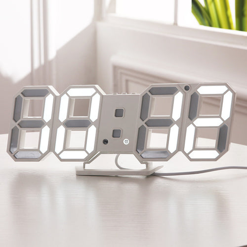 Digital LED Clock with Large Display and Sleep Mode Bowlift