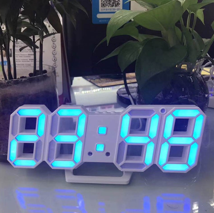 Digital alarm clock in modern design Bowlift