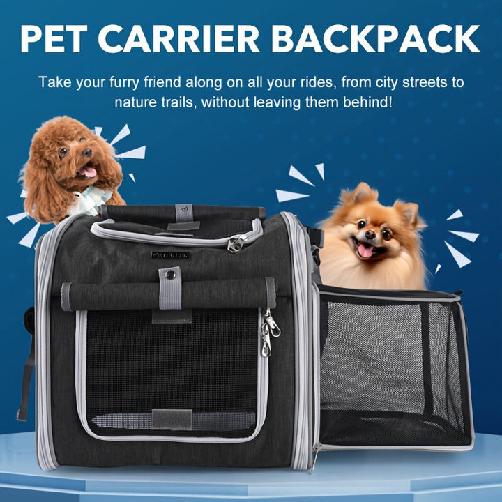 BowLift | Expandable Pet Bike Basket – Comfortable & Safe Bicycle Carrier for Small Dogs and Cats