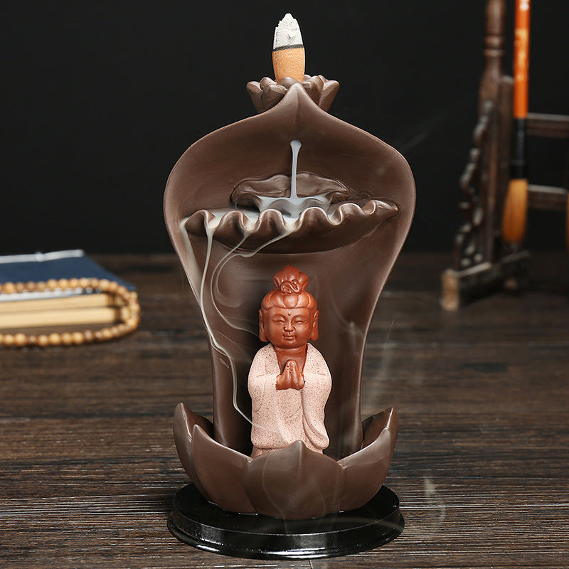 Spiritual Buddha Incense Waterfall