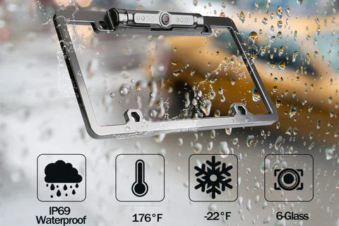 BowLift | License Plate Wireless Backup Camera