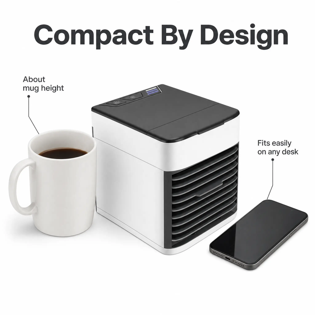 BowLift | Quiet Portable Airconditioner for Home & Office Use
