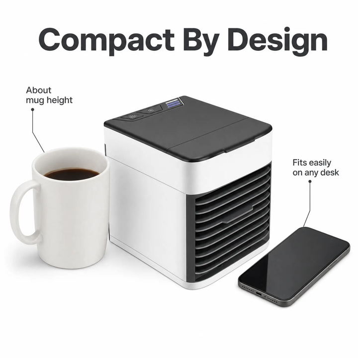 BowLift | Quiet Portable Airconditioner for Home & Office Use