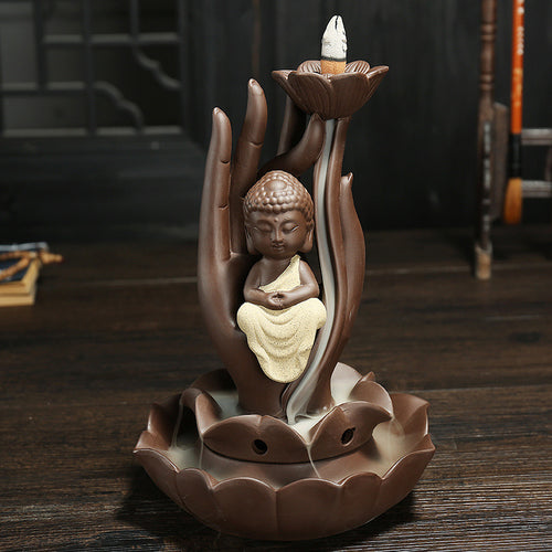 Decorative Lotus Flower Incense Holder