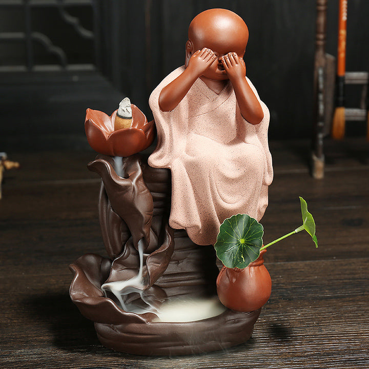 Decorative Zen Forest Incense Fountain