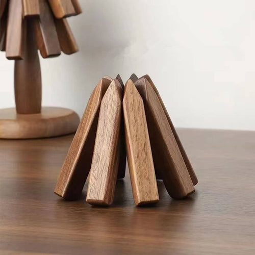 BowLift | Artistic Walnut Tree Table Mat