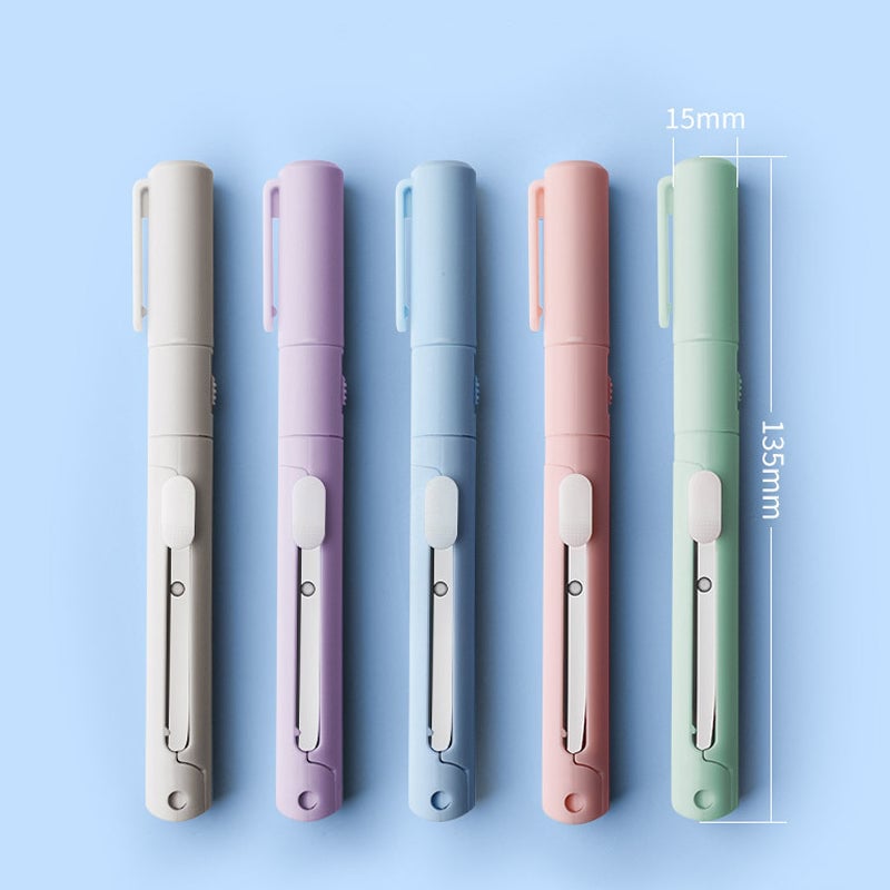BowLift | Mini Folding Pen Scissors Graving Knife for Kids
