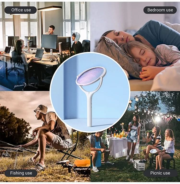 BowLift | 5-in-1 mosquito repellent with insect swatter & LED lamp