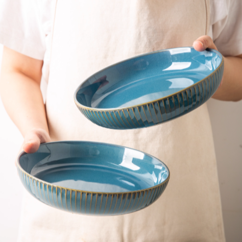 Anatoli 12-Piece Dinnerware Set Bowlift