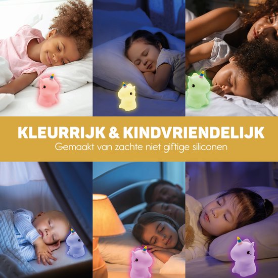 Unicorn Night Light - DreamCrest | Bowlift