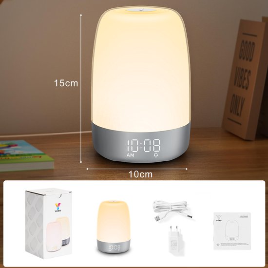 LightStart Wake-Up Lamp – Sunrise Simulation and Dimmable Night Light | Bowlift