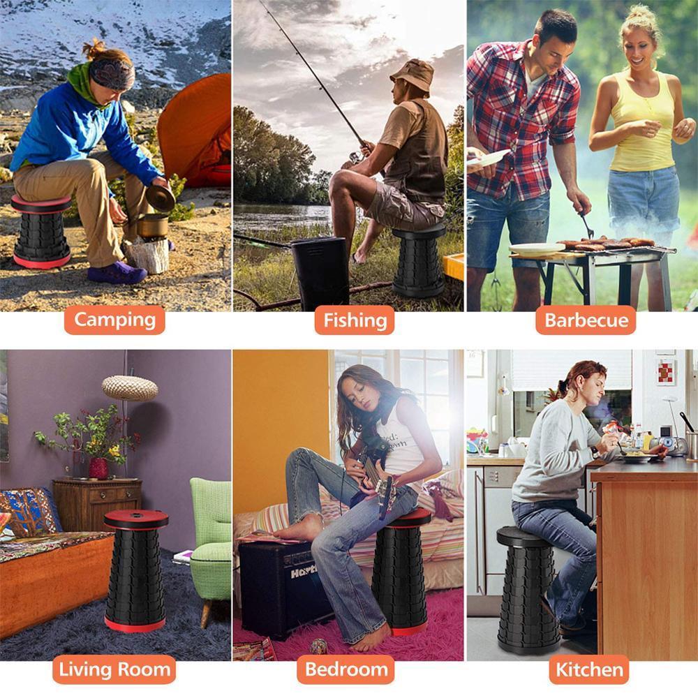 BowLift | Improved retractable folding stool