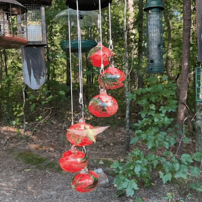 BowLift | New Charming Wind Chimes Hummingbird feeders Garden Decor