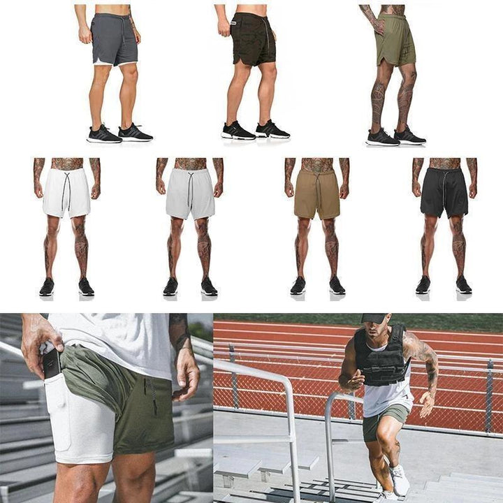 BowLift | 2-in-1 Double Layer Fitness Quick-Drying Pants