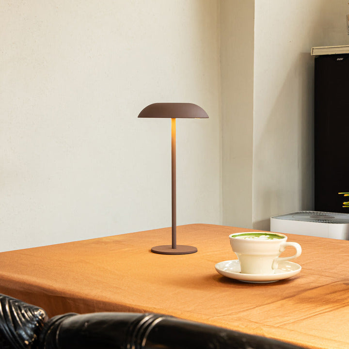 BowLift | Orbella cordless LED table lamp with touch control – Elegant round modern design
