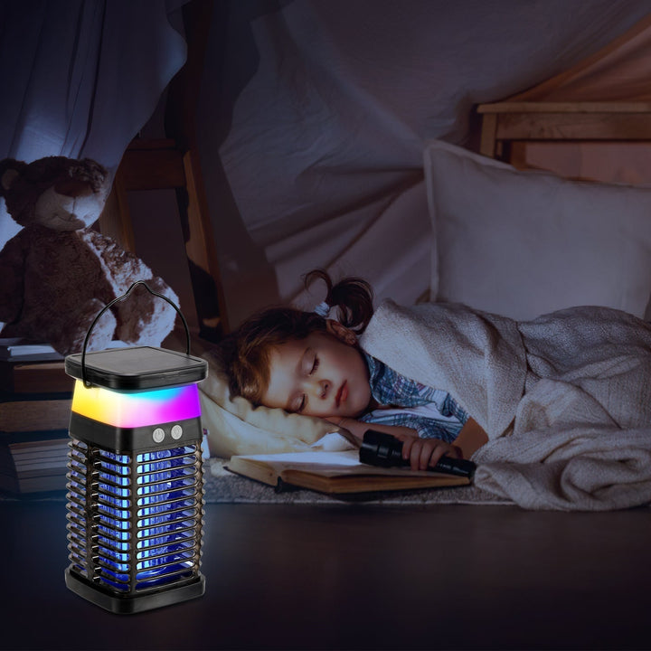 Solar Mosquito Repellent Lamp UV Light Mosquito Lamp RGB | Bowlift