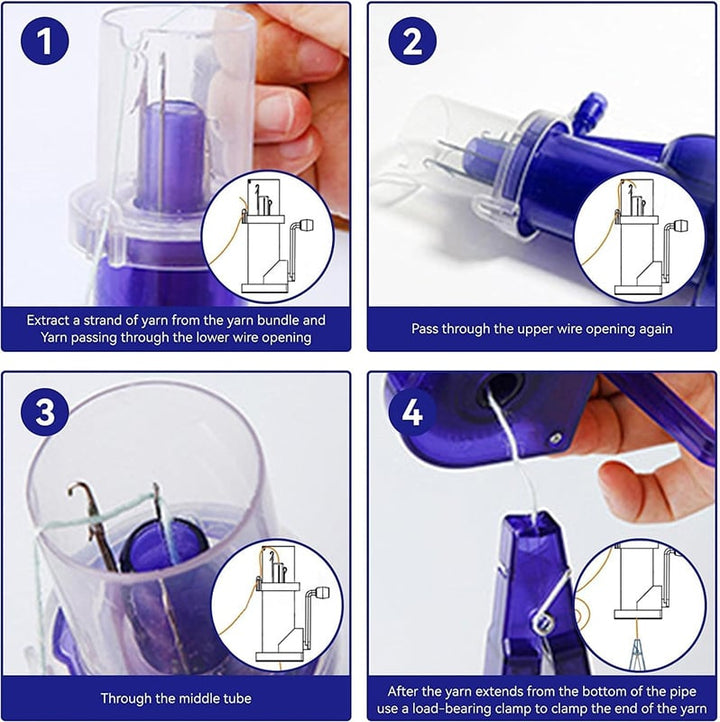 BowLift | Quick knitting machine for I-Cord — Fast I-Cord maker with perfect tension