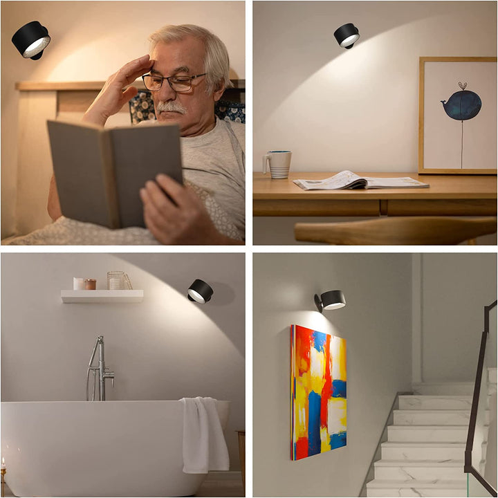 BowLift | 360° Walllight - Wireless rechargeable wall lamp