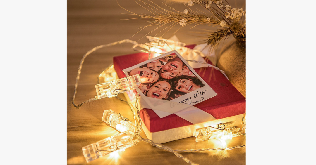 BowLift | LED Photo String Lights – Brighten up your room with happy memories