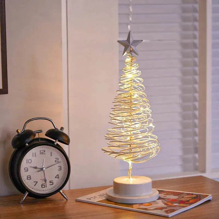 BowLift | Spiral LED Light Christmas Tree Decoration Night Light Ornaments