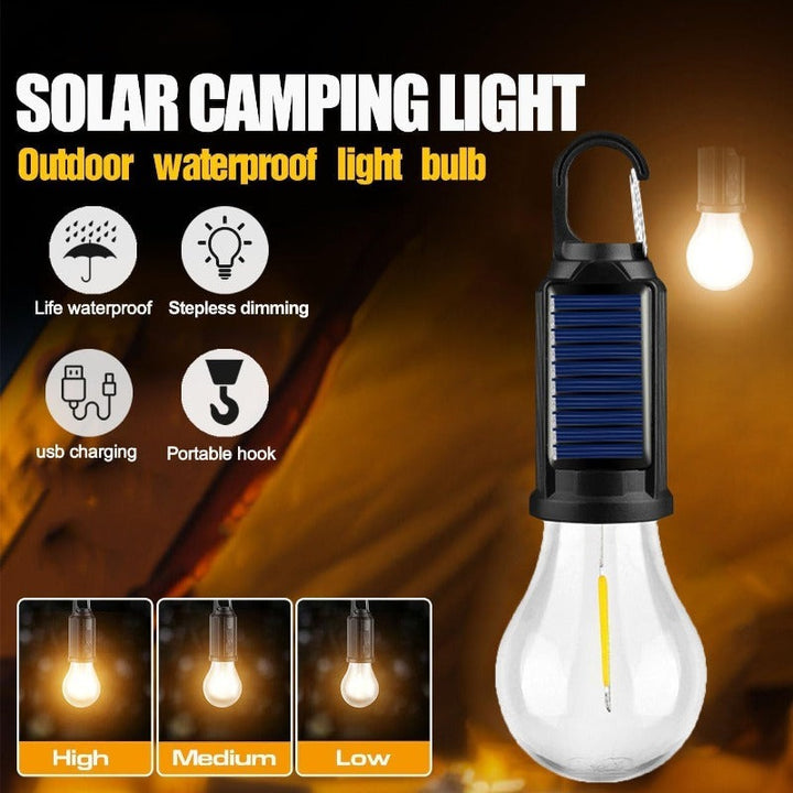 BowLift | Solar + USB LED Camping Lantern
