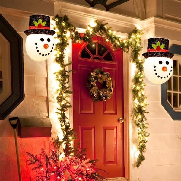 BowLift | Snowman Porch Light Covers
