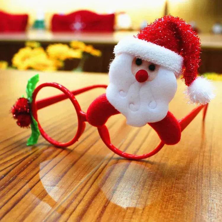 BowLift | Christmas glasses frame Christmas party supplies Christmas gifts Christmas decorations glasses Santa glasses