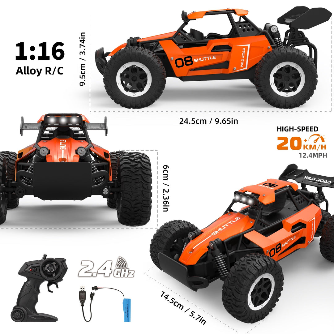 BowLift | Remote Control Off-Road Alloy Racing Car