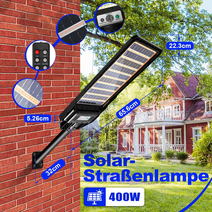 Solar lamp streetlight with motion sensor 300W/400W | Bowlift