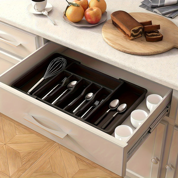 Extendable cutlery tray 33–57 cm | Bowlift