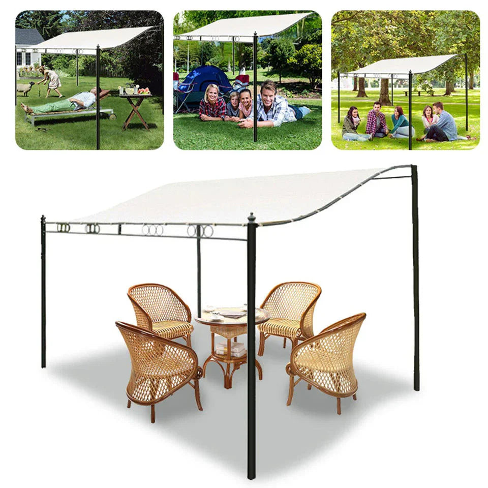 BowLift | Waterproof Garden Patio Awning Canopy Ceiling - Outdoor Sun Shade Sail UV Blocker
