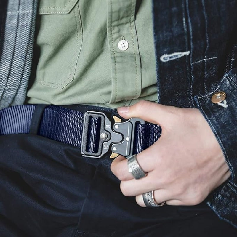 BowLift | Tactical Nylon Belt with Quick-Release Aluminum Buckle
