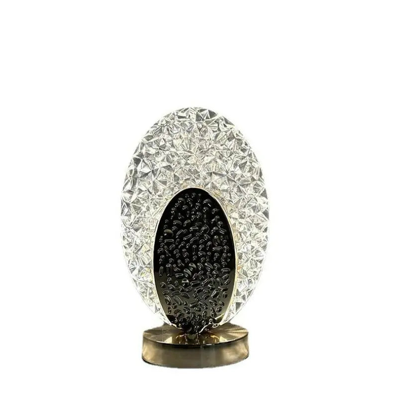 BowLift | Modern & Luxury Peacock Table Lamp - CrystalGlow