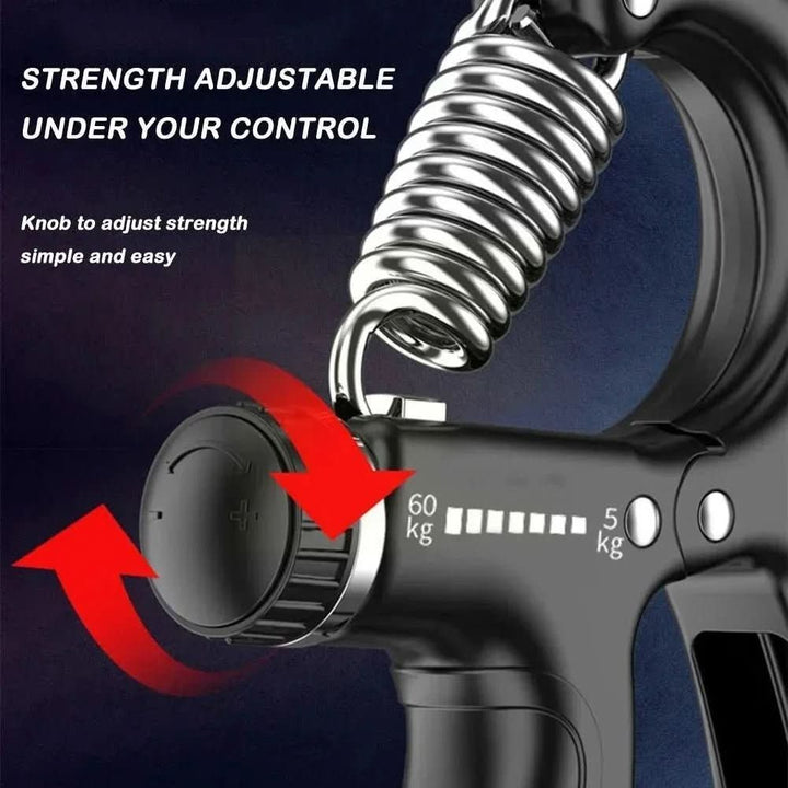 BowLift | GripMaster – Adjustable Hand Trainer for Grip Strength & Forearm Training
