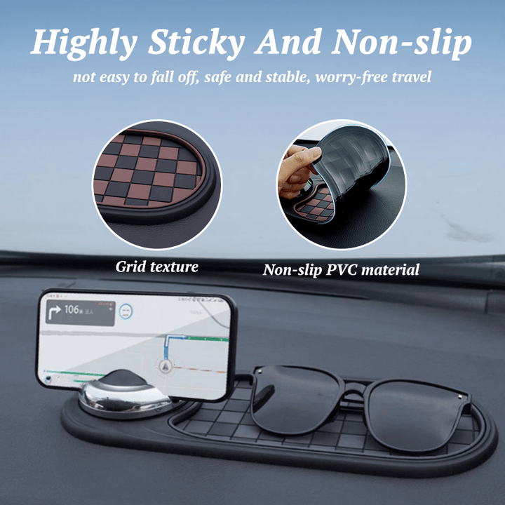 BowLift | Woyuosn Multifunction Car Mat with Phone Holder Hidden Number Plate