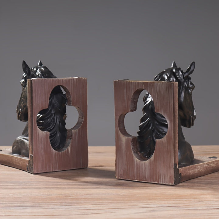 HorseHead - Stylish Bookend in Animal Shape Bowlift