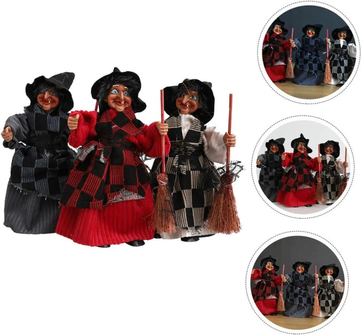 BowLift | Halloween Witch Doll Statue Decor Desktop