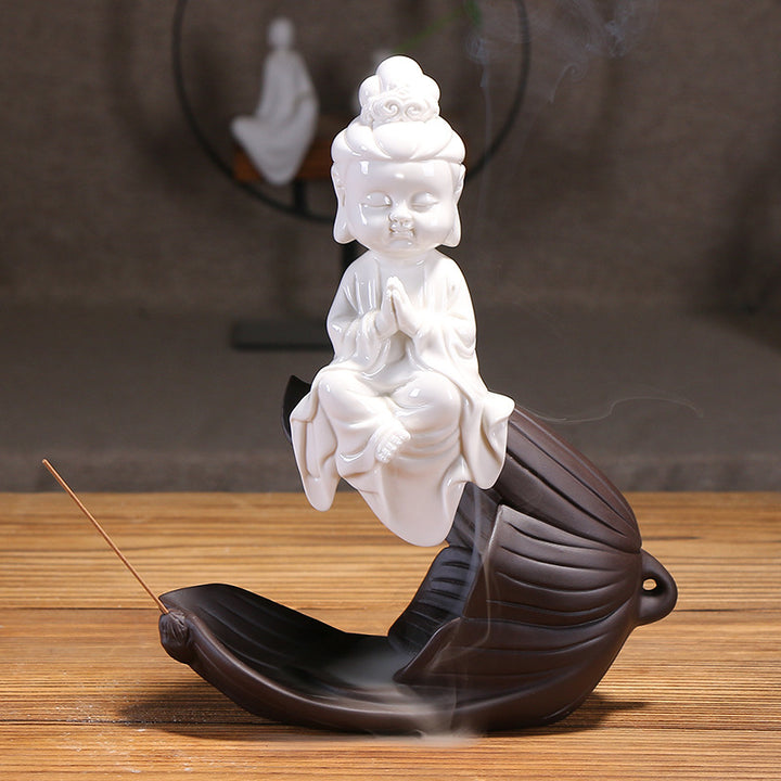 Meditative Ceramic Incense Holder