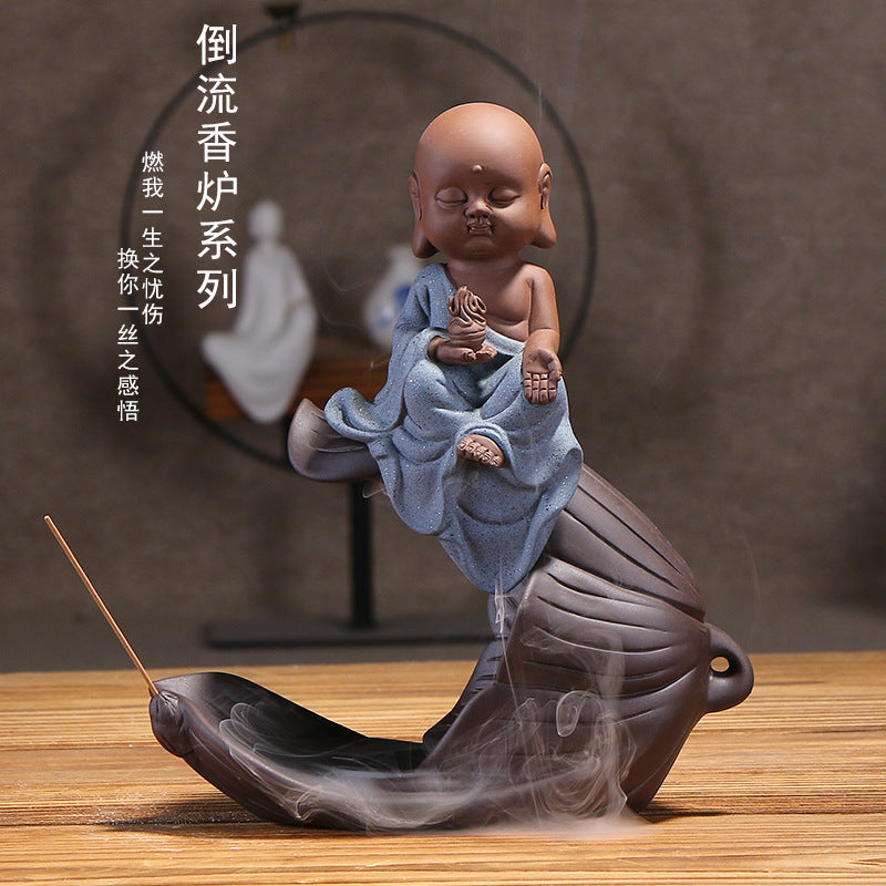 Meditative Ceramic Incense Holder