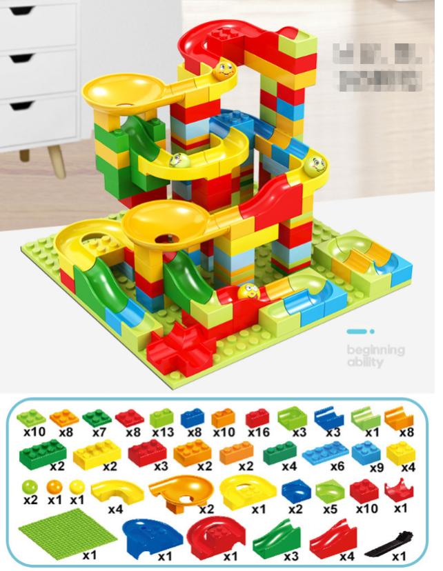 MarbleMaster Set - Creative Building Set for Children Bowlift