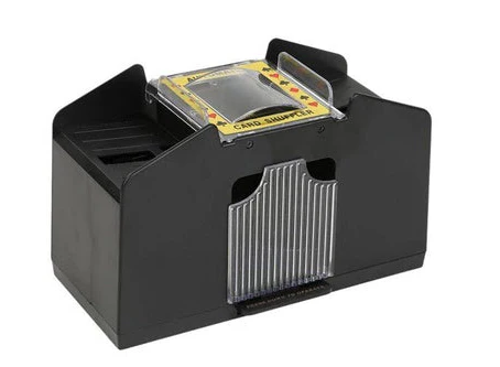 BowLift | Automatic Playing Card Shuffler – Perfect for 2/4/6 Deck, Playing Card Shuffler Electric for Poker