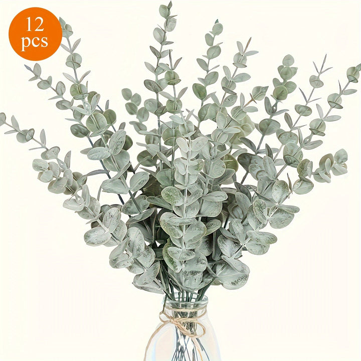 BowLift | SpringEuca Artificial Eucalyptus – Decorative Centerpiece for Get Well or Hanukkah
