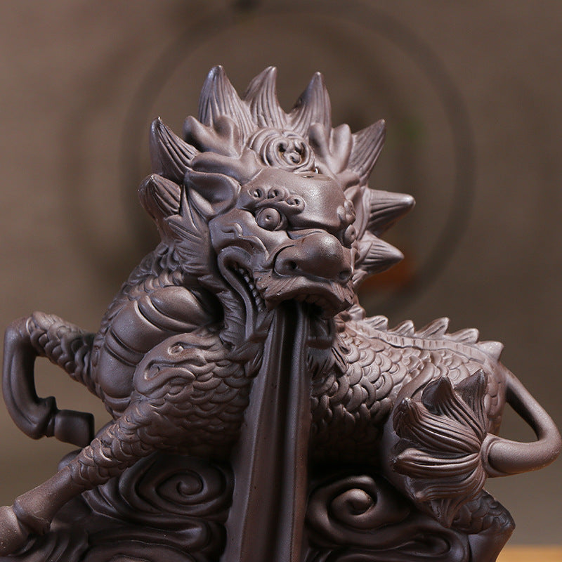 Decorative Dragon Waterfall Incense Holder