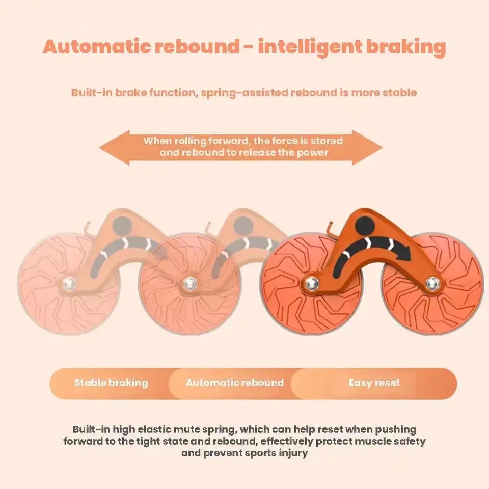 BowLift | Brand New Upgrade! Get Perfect Abs with our Auto-Rebound Ab Wheel!