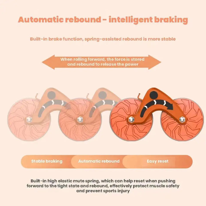 BowLift | Brand New Upgrade! Get Perfect Abs with our Auto-Rebound Ab Wheel!