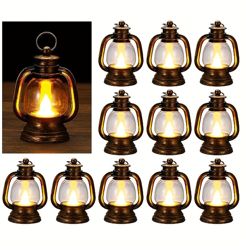 Retro LED Mini Lanterns – Atmospheric Lighting for Parties Bowlift