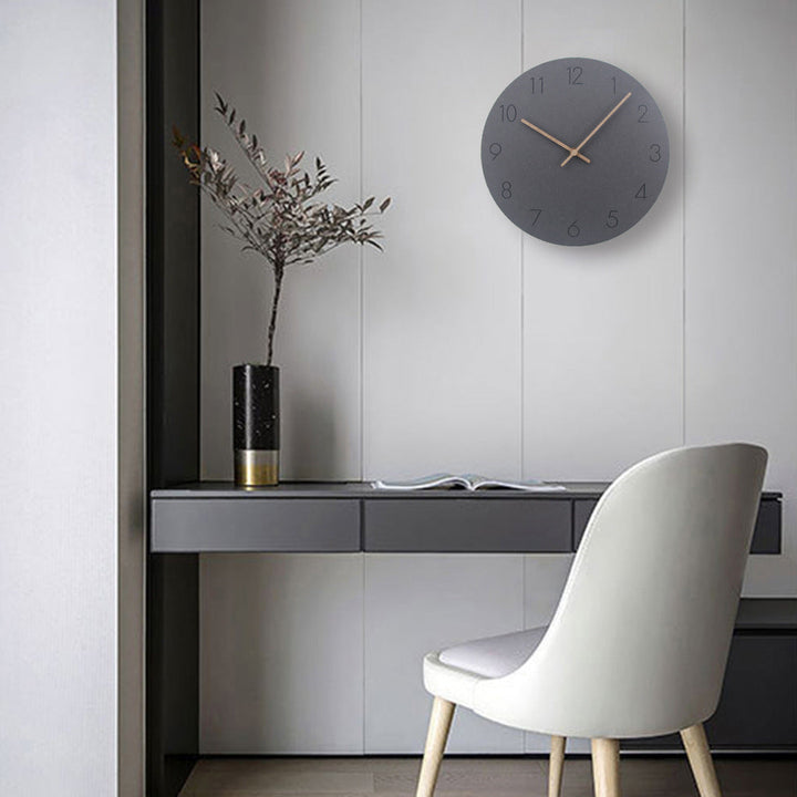 BowLift | Stylish Nordic Wall Clock – Silent Design for Calm Interior